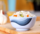 Royalford RF8068 3.5-inch Melamine Ware Super Rays Round Bowl - Blue 3 in UAE