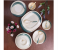 Royalford RF8103 64 Pieces Ribble Designed Melamine Ware Dinner Set - Ivory & Green 2 in UAE