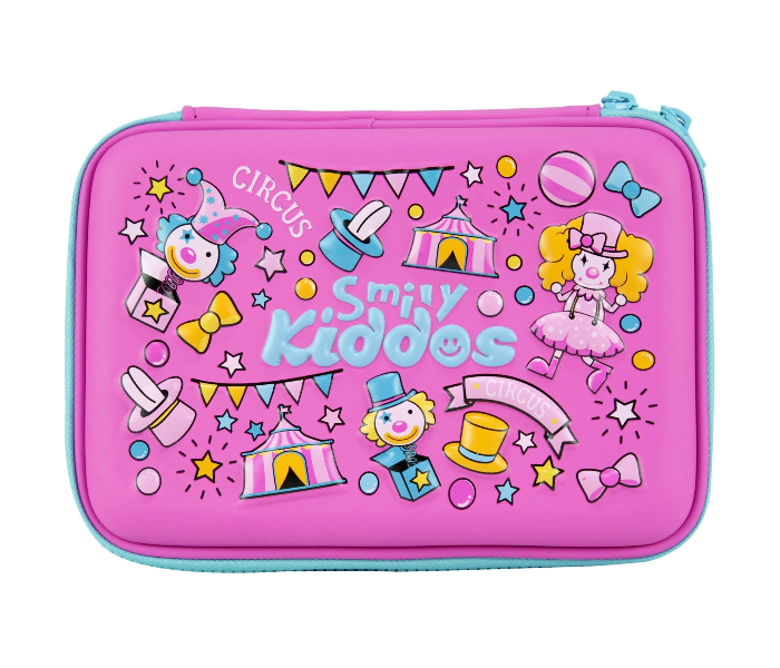 Smily Kiddos Single Compartment Pencil Case - Pink 1 in UAE