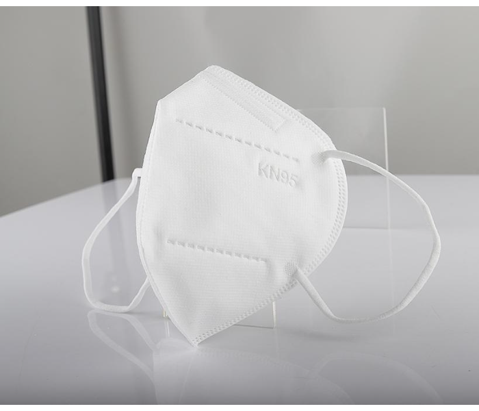 KN95 Soft Comfort Anti Dust Bacteria Pollution Exhaust Masks - White 2 in OMAN