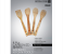 Royalford RF8687 4 Pieces Carbonizd Bamboo Kitchen Tools - Brown 2 in UAE