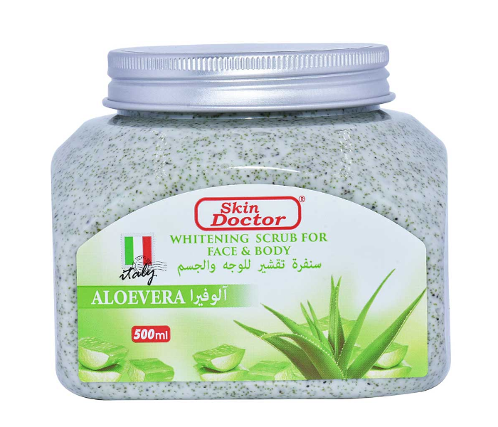 Skin Doctor Aloevera Whitening Face and Body Scrub 1 in UAE