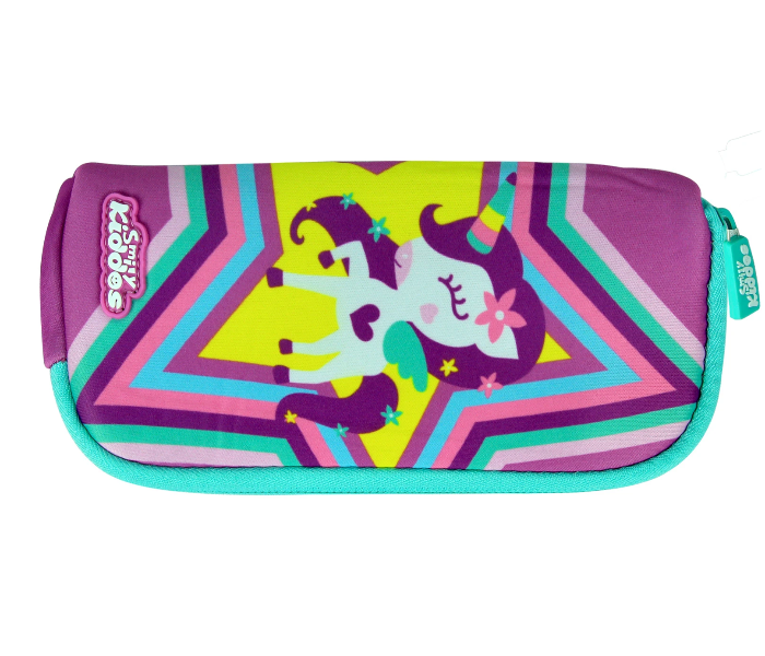 Smily Kiddos Mini Pencil Pouch - Purple and Blue 1 in UAE