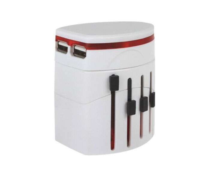 SS World Travel Adapter - White 1 in UAE