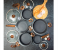 Royalford RF8904 9 Pieces Delight Cookware Set - Black & Brown 2 in UAE