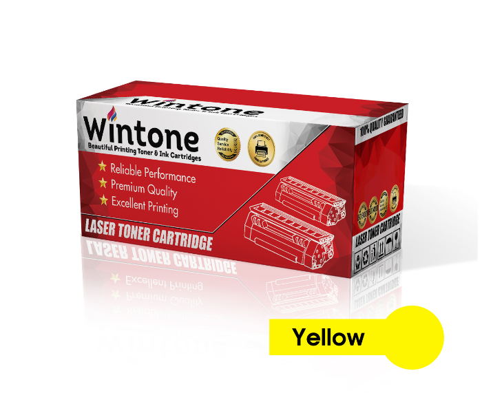 Wintone Compatible Toner Cartridge CE322A for HP 128A - Yellow 1 in UAE