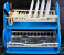 Royalford RF7157 Two Layer Plastic Dish Rack - Blue and Ivory 2 in UAE