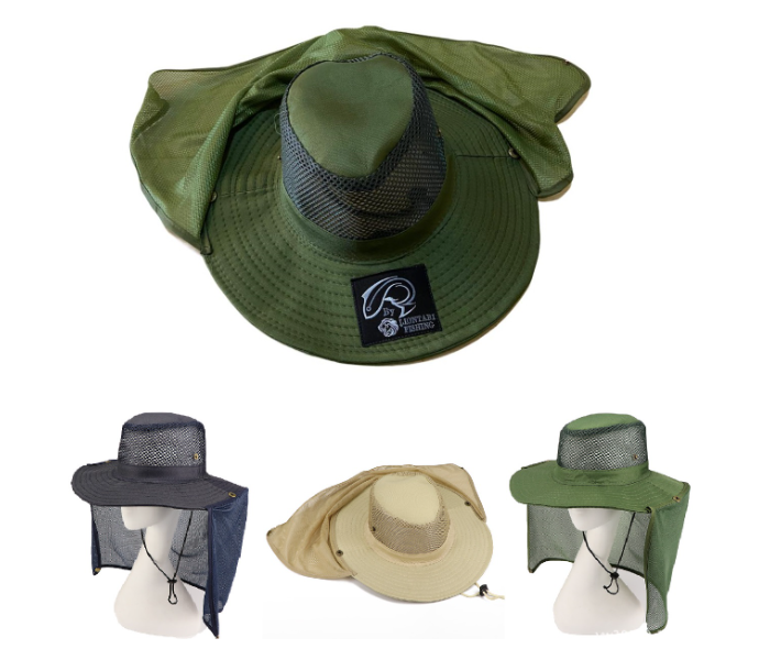Liontari Outdoor Fishing Hat Without Mask - Green 1 in OMAN