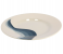 Royalford RF8025 Melamine Ware 8-inch Super Rays Flat Plate - Ivory & Blue 1 in UAE