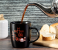 Royalford RF2921-FB 355ML Ceramic Coffee Mug - Black & Red 3 in UAE