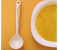 Royalford RF8058 8-inch Melamine Ware Super Rays Spoon - Ivory & Yellow 3 in UAE