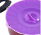 Royalford RF8675 3 Pieces Universal Silicone Lid - Pink, Yellow & Purple 3 in UAE