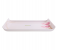 Royalford RF7809 Melamine Boat Tray - White & Pink 2 in UAE
