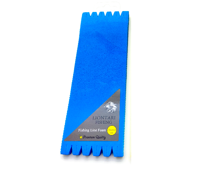 Liontari 8 x 21cm Fishing Line Foam Strip - Blue 1 in OMAN