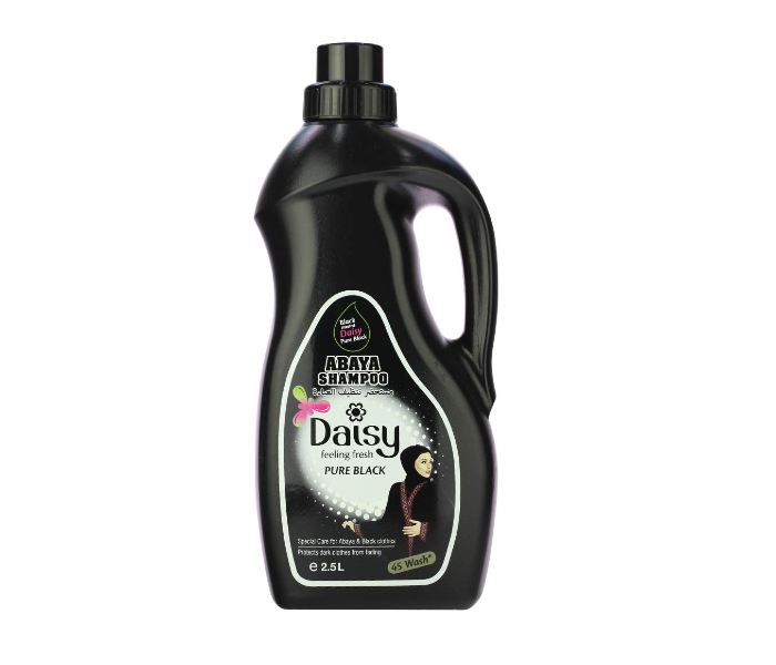 Daisy 2.5 Liter Feeling Fresh Pure Black Abaya Shampoo Fabric Liquid Detergent 1 in UAE