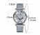 K30 Unisex Wrist Watch - Silver 2 in UAE