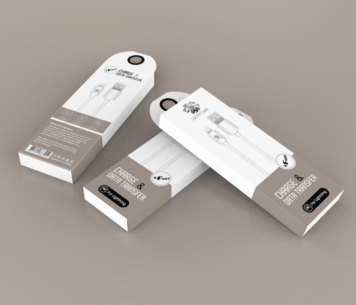 Liontari Type C Fast Charging Cable - White 1 in OMAN