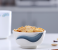 Royalford RF8030 3.5-inch Melamine Ware Super Rays Round Bowl - Ivory & Blue 3 in UAE