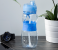 Royalford RF6425 600ml Water Bottle - Clear & Blue 2 in UAE
