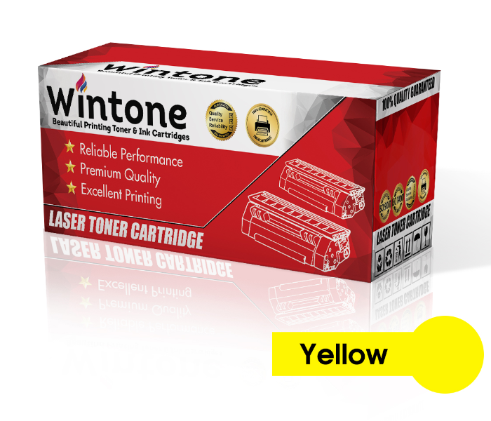 Wintone Compatible Toner Cartridge Replacement Q3962A 9702A 122A for HP Color LaserJet - Yellow 1 in UAE