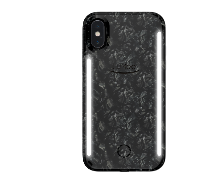 Lumee Duo for iPhone X - Pearl Black 1 in UAE