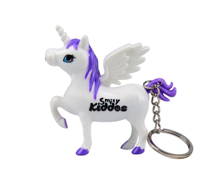 Smily Kiddos Unicorn Keyring - White and Purple 1 in UAE