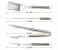 19Pcs BBQ Tools Set Portable Stainless Steel Barbecue Outdoor Indoor Grilling Utensil for Camping with Aluminium Case 4 in OMAN