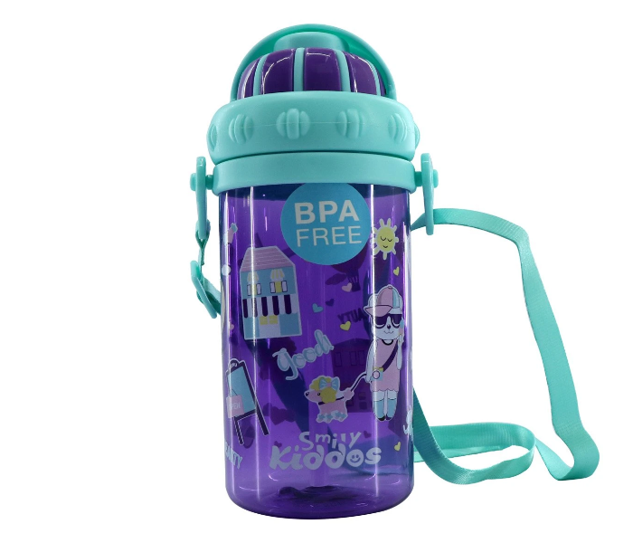 Smily Kiddos Sipper Water Bottle - Light Blue 1 in UAE
