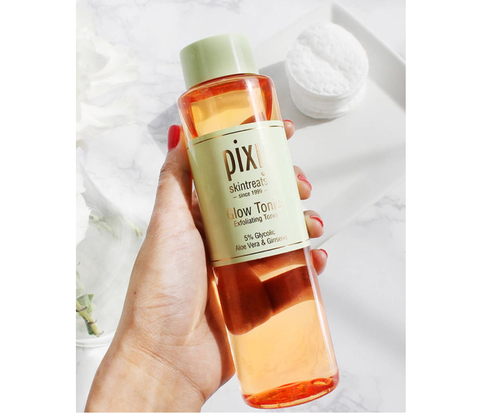 Pixl 250ml Glow Tonic Exfoliating Toner 3 in UAE