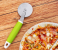 Royalford RF6309 Stainless Steel Pizza Cutter - Green & Silver 3 in UAE
