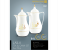 Royalford RF8621 2 Pieces Laila Flask - 1 Litre, White Pearl 4 in UAE
