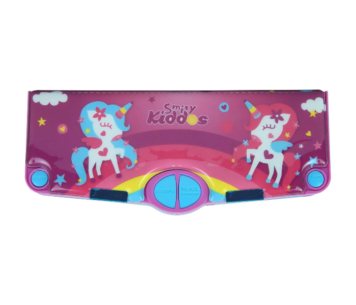 Smily Kiddos Pop Pencil Box - Pink and Blue 1 in UAE