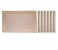 Royalford RF7756 6 Pieces Place Mat - Gold 1 in UAE