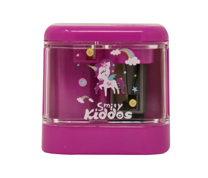 Smily Kiddos Mini Electric Sharpener - Pink 1 in UAE