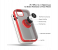 Silicone Soft Edge Mobile Case with Metal Finger Ring Holder Stand for Apple iPhone 12 and 12 Pro - Army Green 2 in UAE
