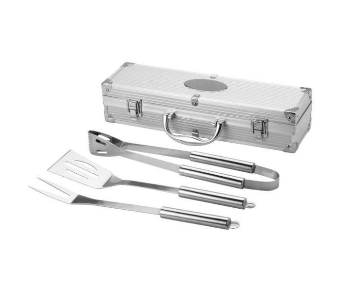 SS Satay 3 Piece BBQ Set - Silver 3 in UAE