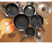 Royalford RF7915 10 Pieces Non-Stick Cookware Set - Red 2 in UAE