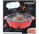 Yonsa Electric Frying Baking Pan- Red 1 in OMAN