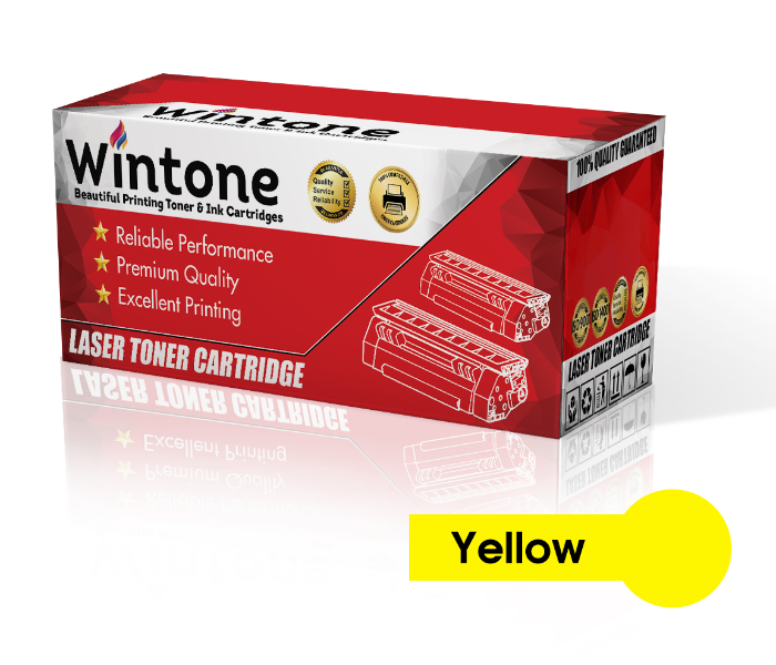 Wintone Compatible Toner Cartridges CF542A 203A for HP Color LaserJet Pro - Yellow 1 in UAE