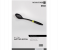 Royalford RF8908 Nylon Slotted Spoon with ABS Handle - Black & Yellow 5 in UAE
