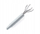 Sink Drain Sewer Pipe Cleaning Tool - Silver and red 5 in UAE
