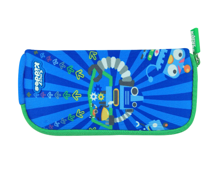 Smily Kiddos Mini Pencil Pouch - Blue and Green 1 in UAE