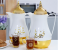 Royalford RF9253 2 Pieces Vacuum Flask - 1 Litre, White & Gold 2 in UAE