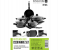Royalford RF7065 10 Pieces Non-stick Cookware Set - Black & Grey 4 in UAE