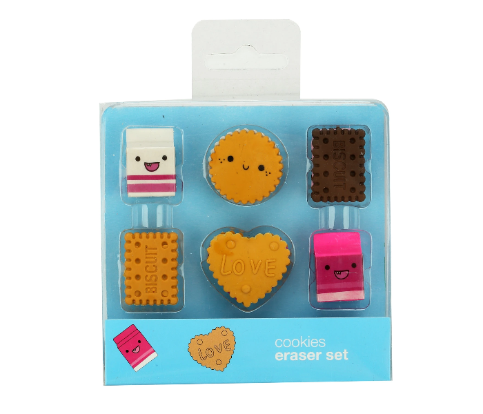 Smily Kiddos Fancy Biscuits Eraser Se 1 in UAE