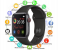 Bluetooth Smartwatch Fitness Tracker Colour Display Touchpad Heart Rate Monitor Waterproof Wristband Bracelet X7- Black 1 in OMAN