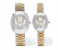 Maxel MX417 Couple Watch - Gold Silver 1 in KSA