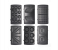 Classy Touch CT-1880 750W 7 in 1 Multi Snack Maker - Black 2 in UAE