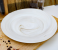 RoyalFord RF9246 10.5-inch New Bone Marble Dinner Plate - White & Brown 1 in UAE