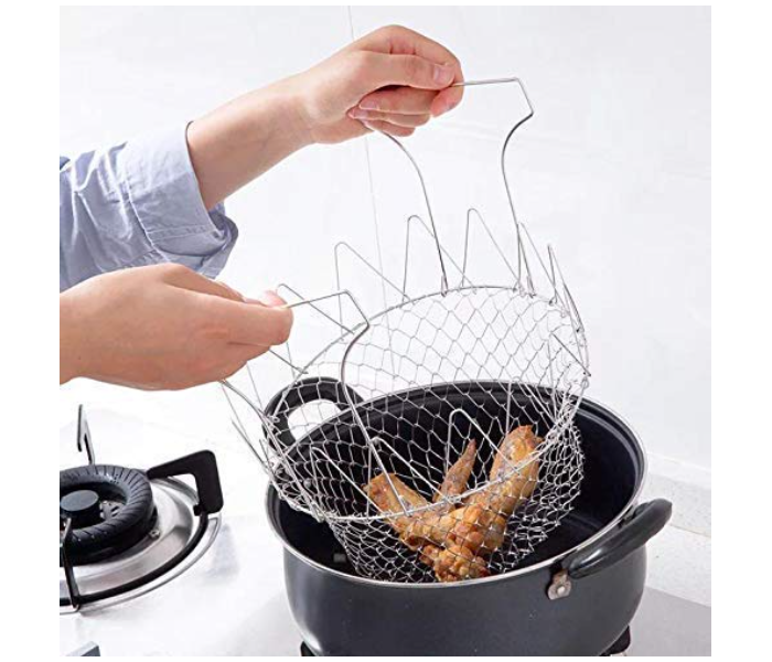 Boiling and deep-frying basket.